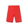 Шорты для бадминтона Li Ning, однотонные, влагоотводящие, быстросохнущие, дышащие, спортивные, прямые, для соревнований, мужские шорты, малиново-красные AAPQ265-1