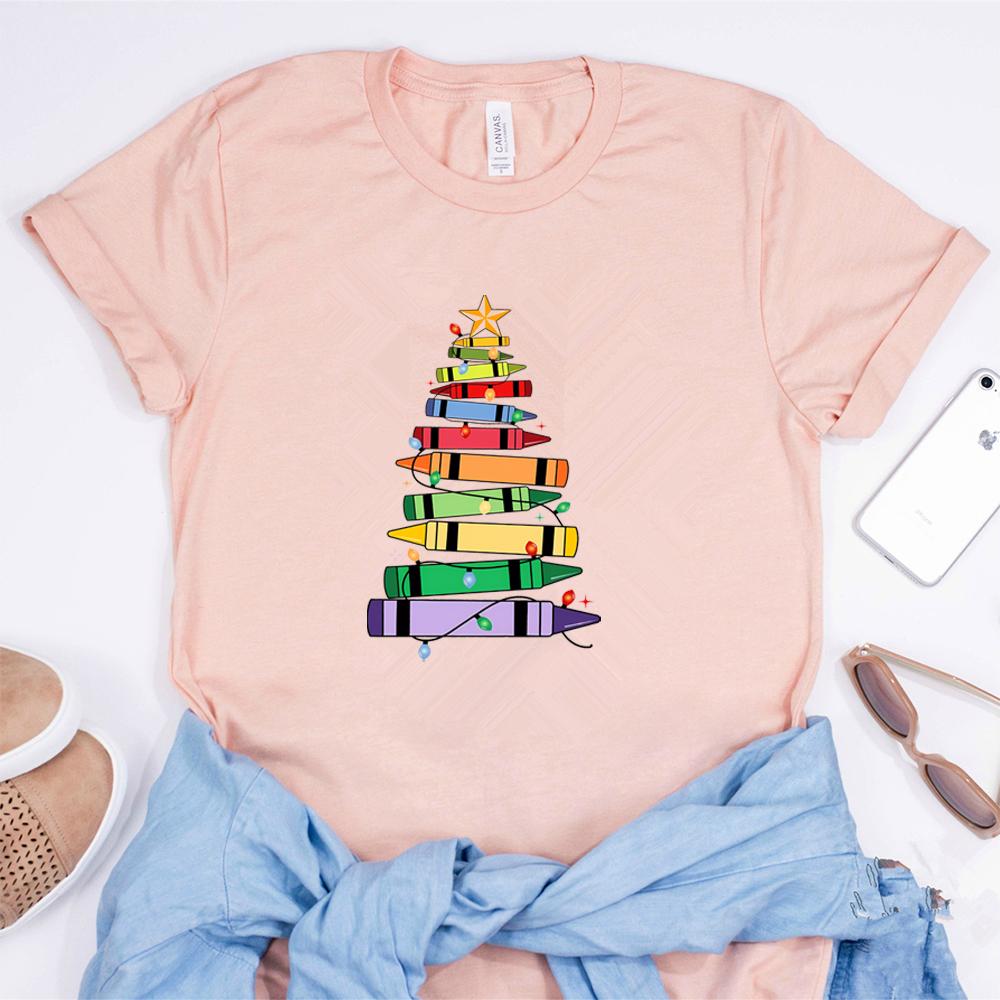 Christmas Teacher Shirt School Christmas Teacher Life Tshirt Lit It Up Xmas Tee Merry Santa Shirt Holiday Party Tops Xmas Gift