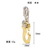 Puzzle Zinc Alloy Intelligence Unlocking Ring Unlocking Set, Nine-Link Educational Toy, Kong Ming Luban Lock Mechanism Box