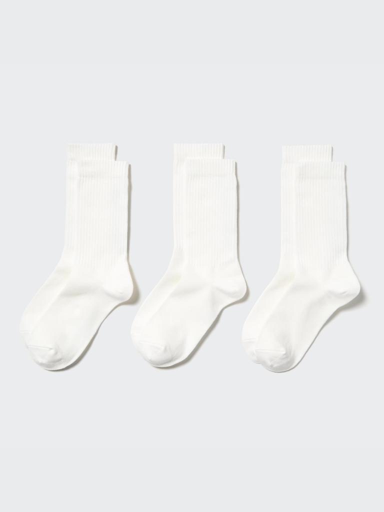 Uniqlo Socks 3p Lip