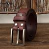 Belt Men's Korean-Style Simple Fashion All-Match Washed-out Vintage Genuine Cattlehide Leather Surface Belt