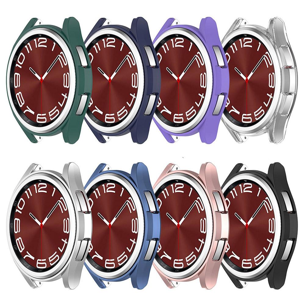 Полый защитный чехол из поликарбоната для Samsung Galaxy Watch 6, 40 мм, 44 мм, защитный чехол-бампер для Galaxy Watch 6 Classic, 43 мм, 47 мм