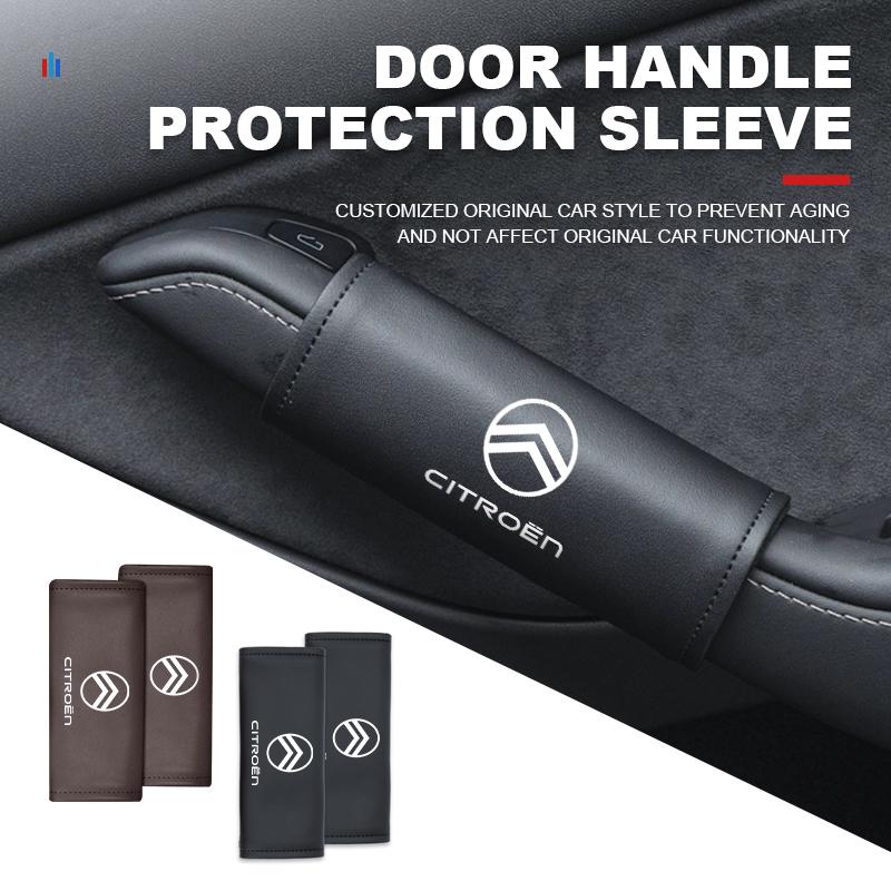 Car Door Handle Cover Armrest Protector Internal Accessories For Citroen C4 C3 C5 C1 C2 C6 C4L DS3 DS4 Berlingo Picasso Jumper aik256