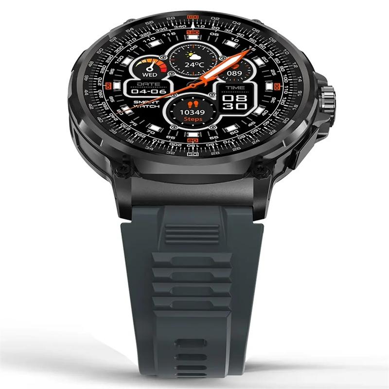Смарт-часы V69 для мужчин, Bluetooth-вызов, большой экран 1,85 дюйма, монитор сердечного ритма и здоровья, 710 мАч, умные часы, спортивный фитнес-трекер