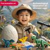 Dinosaur Egg Archaeological Excavation Toys Boys Children Girls Archaeological Fossil Gemstone Handmade Puzzle DIY Treasure Digging