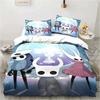 Exquisite 3D Hollow Knight Wallpaper Anime Digital Printing Bedding Set Duvet Cover Comforter Bed Youth Kids Girl Boys Gift