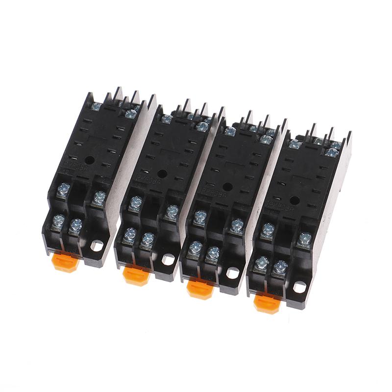 Ac220V 12Vdc 24Vdc 24Vac 5A 8Pin катушка питания My2N-J реле Hh52P с гнездом базы