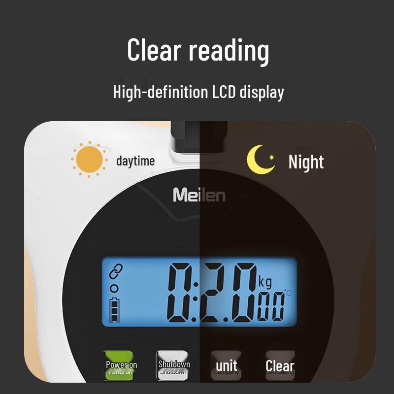 Meilen Smart Bluetooth Body Fat and Height Scale