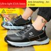 Новые защитные ботинки мужские противоударные и противопрокольные дышащие суперлегкие утепленные пластиковые носки защитные ботинки