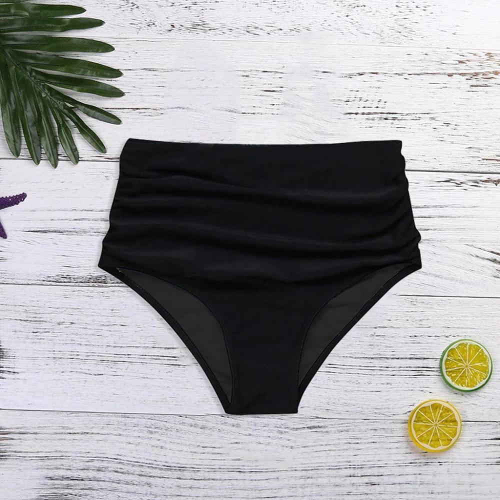Bikini set swimsuit black high waist stiffened tied XL Bikini set swimsuit black high waist stiffened tied L