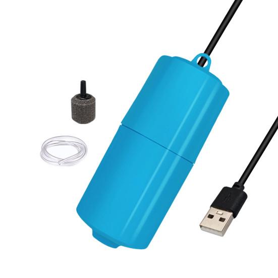 1 комплект, аквариумный воздушный насос, зарядка через USB, эффективная оксигенация, тихая работа, энергосберегающий кислородный насос, поставка для аквариума