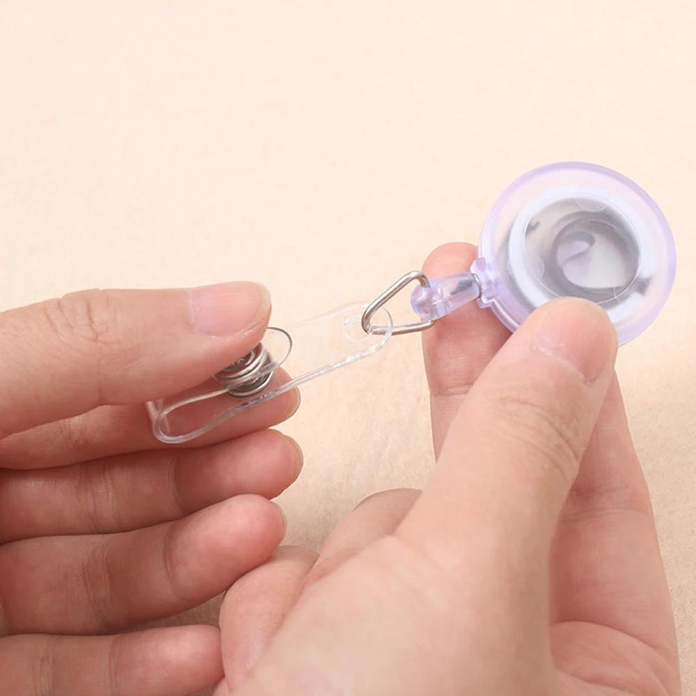 Student Nurse Doctor Reel Clip ID Card Clips Badge Holder Name Card Holder Retractable Badge Reel
