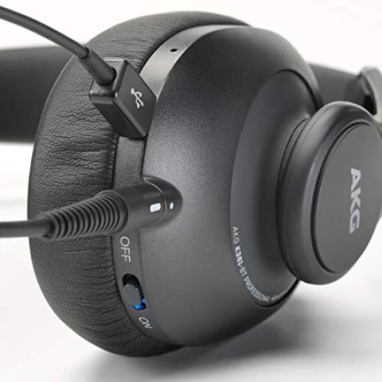 Гарантия на модель Pro Official AKG Professional Sealed Wireless Monitor Headphones с оригинальной наклейкой 3 года [магазин AKG] K361-BT-Y3 Bluetooth5.0