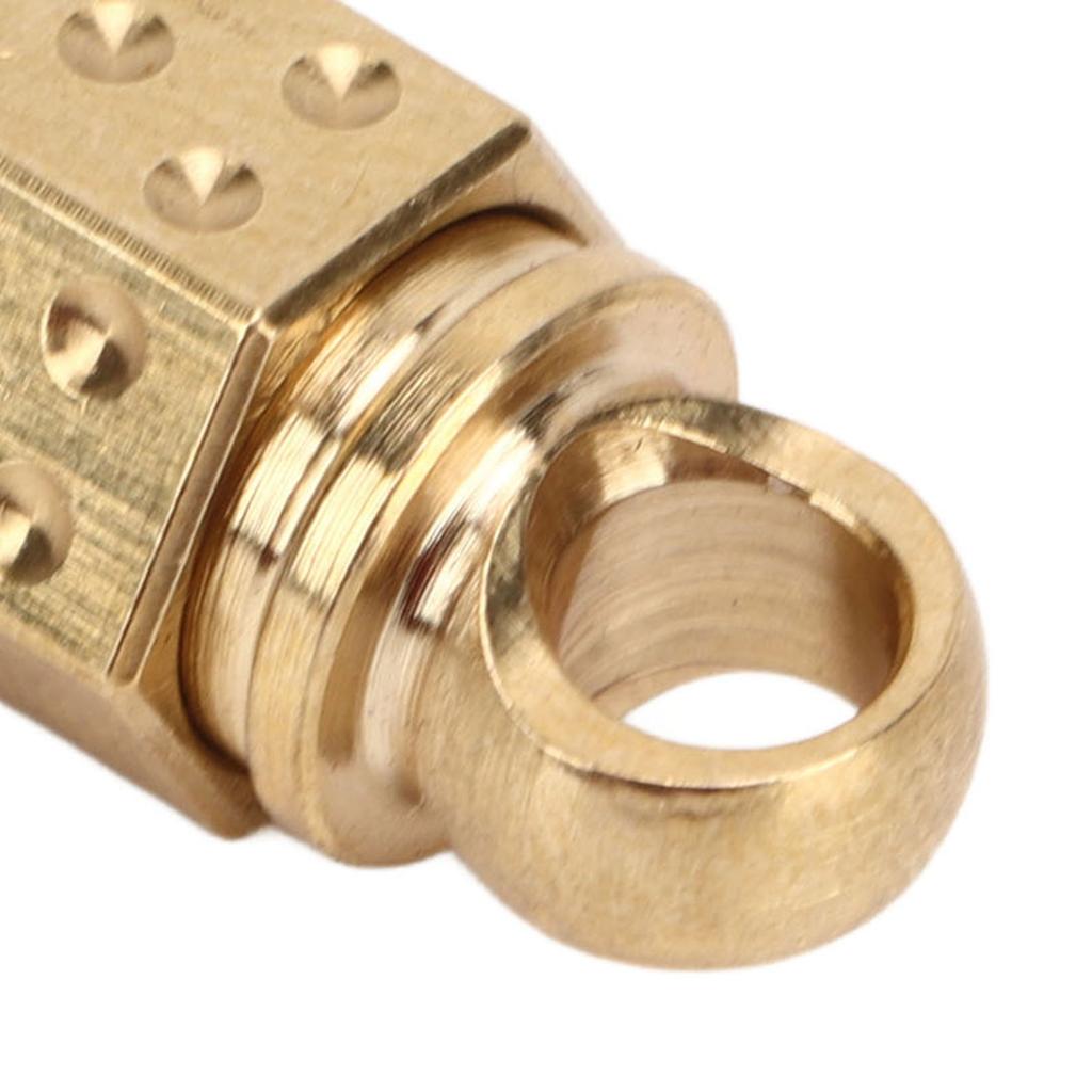 Быстросъемный брелок для ключей из латуни, съемный универсальный шарнир, быстросъемные брелоки для ежедневного использования на открытом воздухе