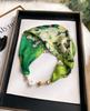 Semi-H Magnetic Buckle Silk Scarf Spring and Summer Fashion Versatile Women's Pearl Necklace Shirt Wear Decorative Small Silk Scarf
