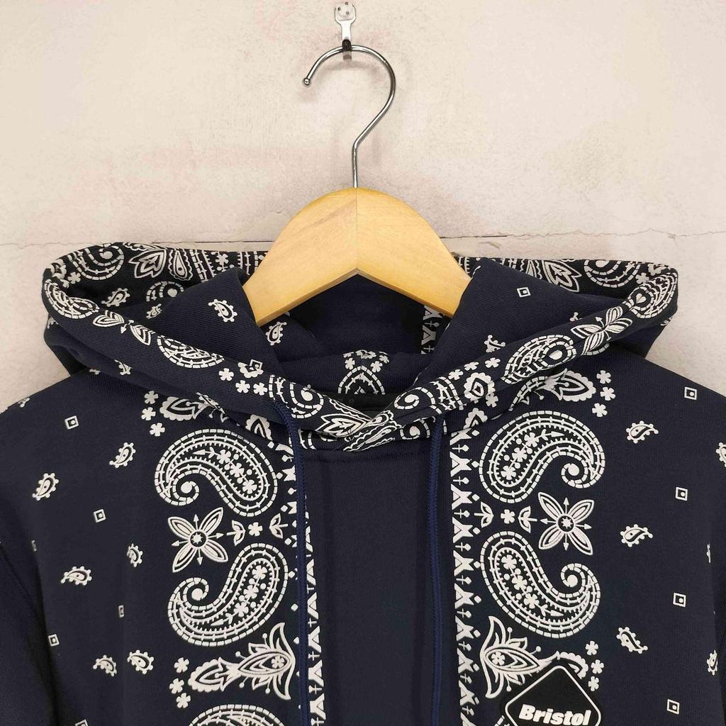 Б/у F.C.Real Bristol 26SS Худи с капюшоном и принтом bandana Мужское L