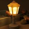 Geometric Flower Bud Button Battery LED Table Lamps Desk Night For Bedroom Dining Touch Night Light Simple Modern Decoration