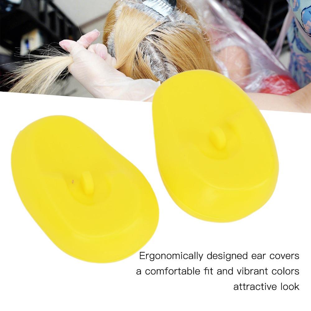 Professional Hair Dye Ear Cover Silicone Material Ear Cover Guard For Hair Salon