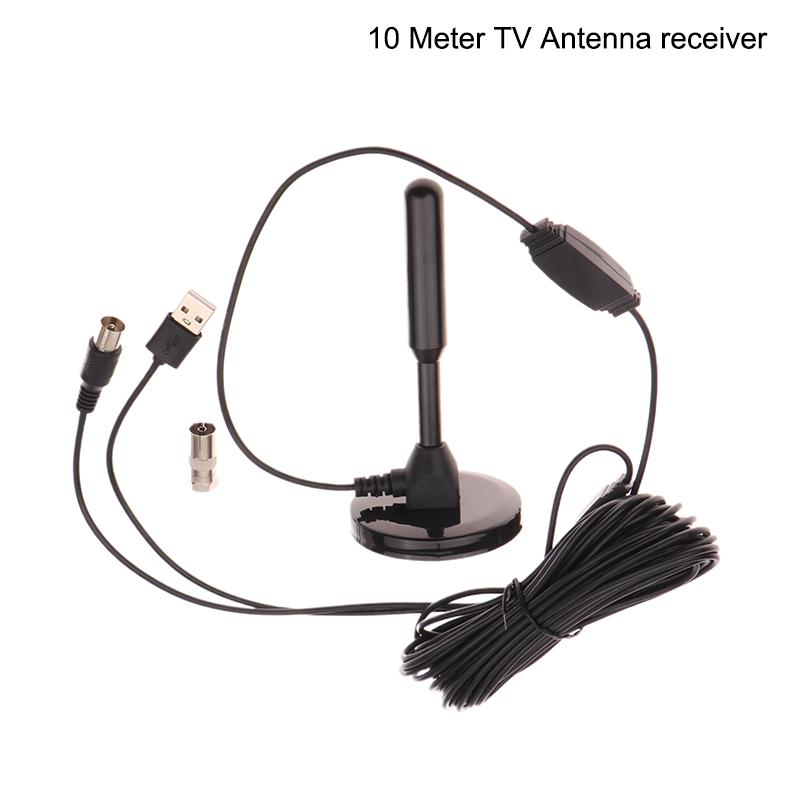 3/5/10M HD цифровая телевизионная антенна усилитель сигнала для помещений приемник сигнала дальнего действия Dvb-T Dtmb цифровая приемная антенна с адаптером