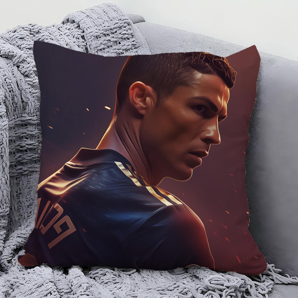 C-Криштиану Р-Роналду Cr7 Наволочка Квадратная Подушка Спальня Диван Отдых Комфортная Подушка Автомобиль Гостиная Домашний Декор 40X40