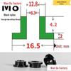 T-Shaped Nylon Insulating Bushing Spacer for M3-M35 Threads
