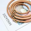 Useful Beech Circle Household DIY Sewing Tool Embroidery Hoop Embroidery Frame Cross Stitch Hoop