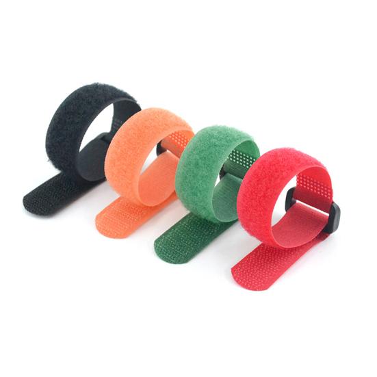 Ремень-держатель кабеля. Практичная гибкая нейлоновая крепежная кабельная стяжка. Легкая идентификация кабеля. Крепежный ремень. Крепежная кабельная стяжка.