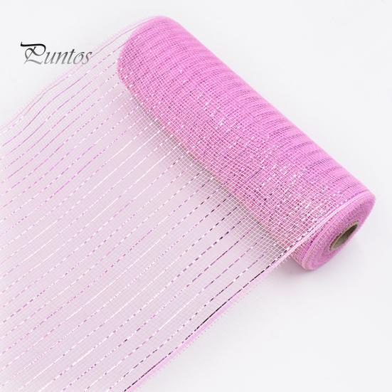 Декоративная сетчатая лента «сделай сам», венок ярких цветов, широко используемая сетчатая лента для рождественской елки, украшение в виде гирлянды