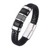 High Quality Leather Metal Luxury Men's Leather Bracelet Accessories For New Year's Gift