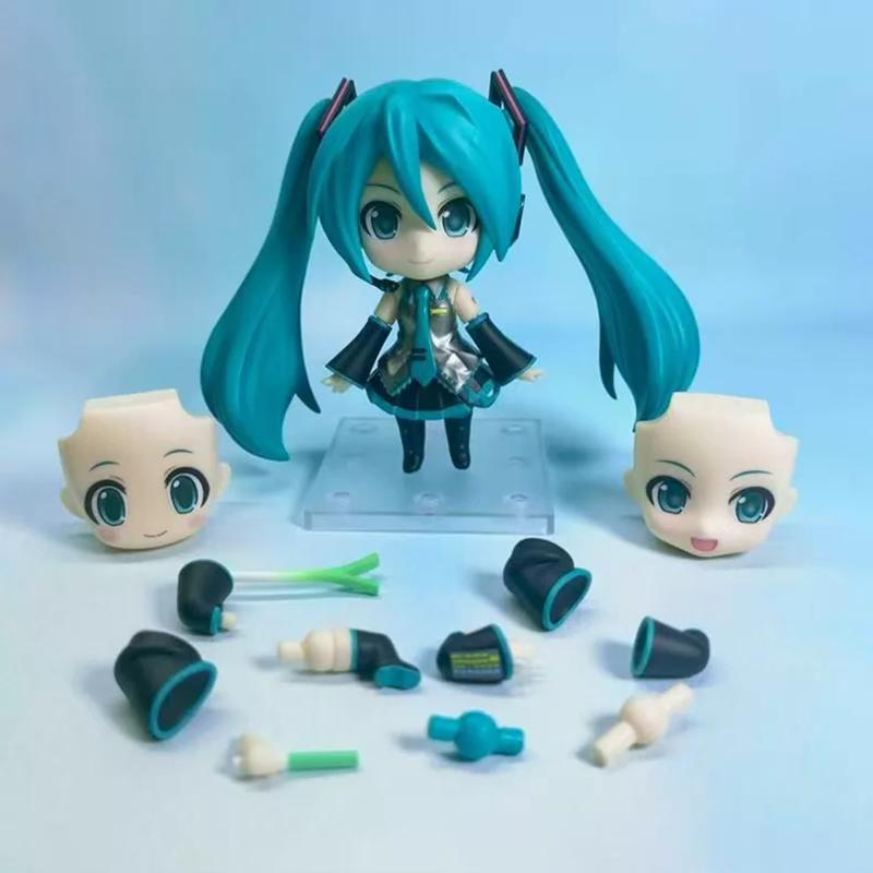 Hatsune 2839 Changeable Face Movable Action Figure Boxed Cute Ornament Anime Collectible Model Replica Gift Ship Within 12 Hours