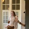 Womens V-Neck Long Sleeve Shirt Slim Fit Cropped Blouse Casual Daily Wear