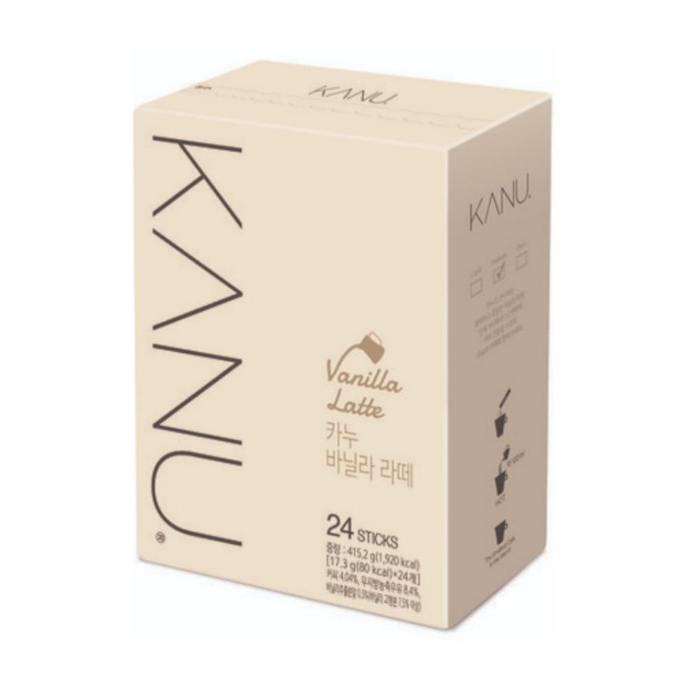[Maxim] KANU Korean Coffee Latte Mix 8 Flavors \(Double Shot, Decaf, Vanilla, Tiramisu, Dolce Latte, Triple Shot, Matcha, Milk Tea)