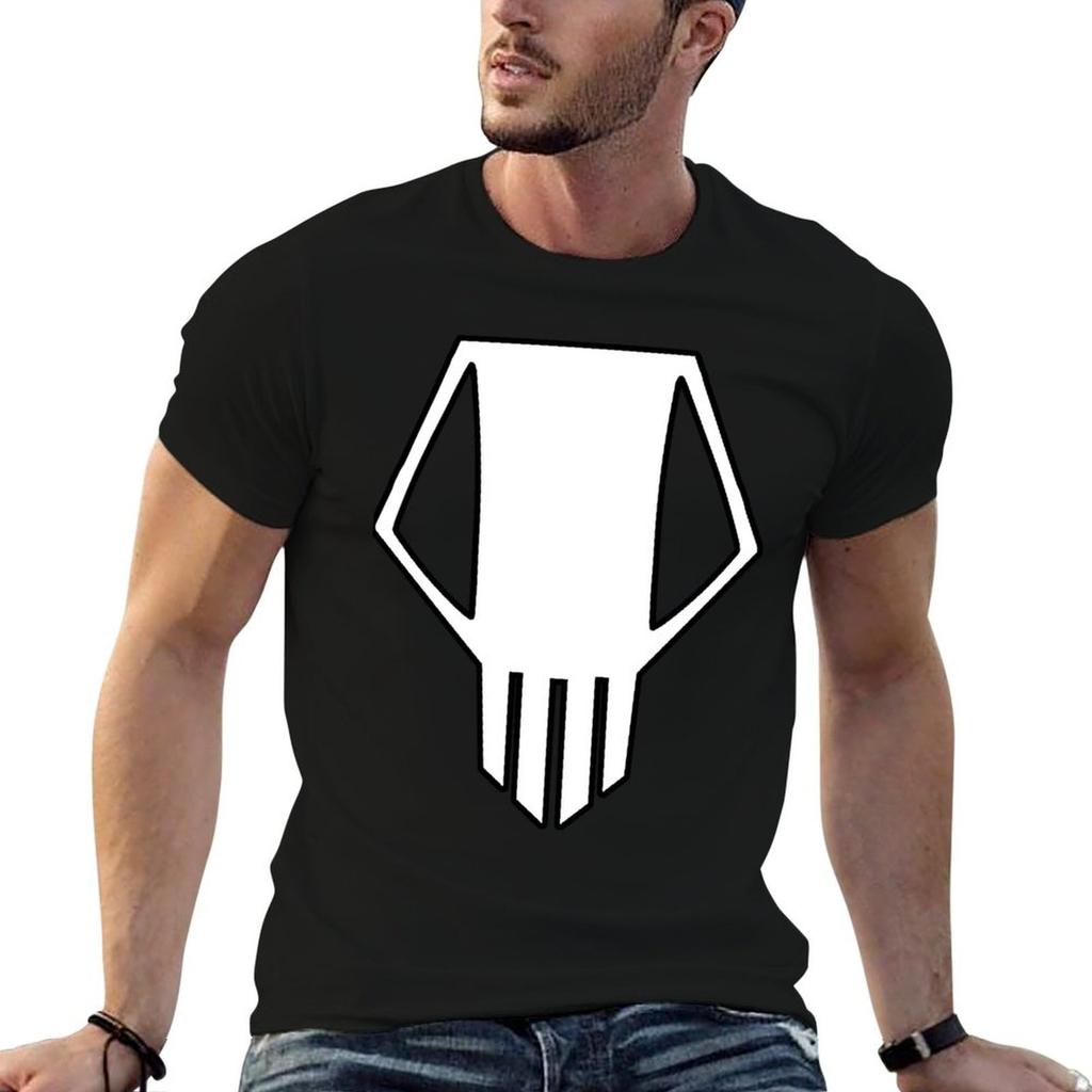 Bakugo Simple Skull Classic Tshirt Nonshrink Basic Cotton Tshirt