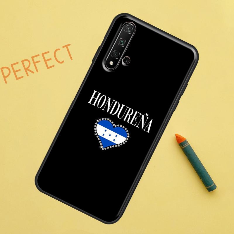 Honduras Flag For Huawei Nova 5T 9 10 SE 7i 8i 11i 12i Y60 Y61 Y70 Y72 Y73 Y90 Y91 P20 P30 P40 Lite Case