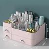 Large Capacity Lipstick Beauty Box Drawer Makeup Organizer For Cosmetics Storage Makeup Skincare Organizer For Dressing Table