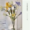 DIY Accessories Artificial Iris Flower Branch 80cm Faux Floral  Home Decoration