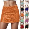 Women's Short Skirt  Sexy Skirt Hip Skirt With Elastic Waist Party Skirt Carnival Costume