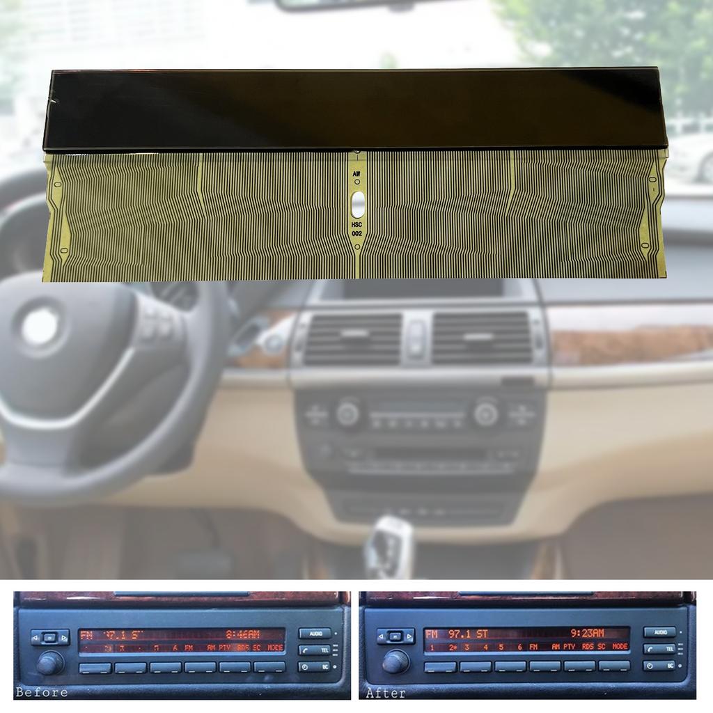 ЖК-экран для E53 E38 E39 X5 ЖК-дисплей Mid Radio Instrument Ленточный кабель