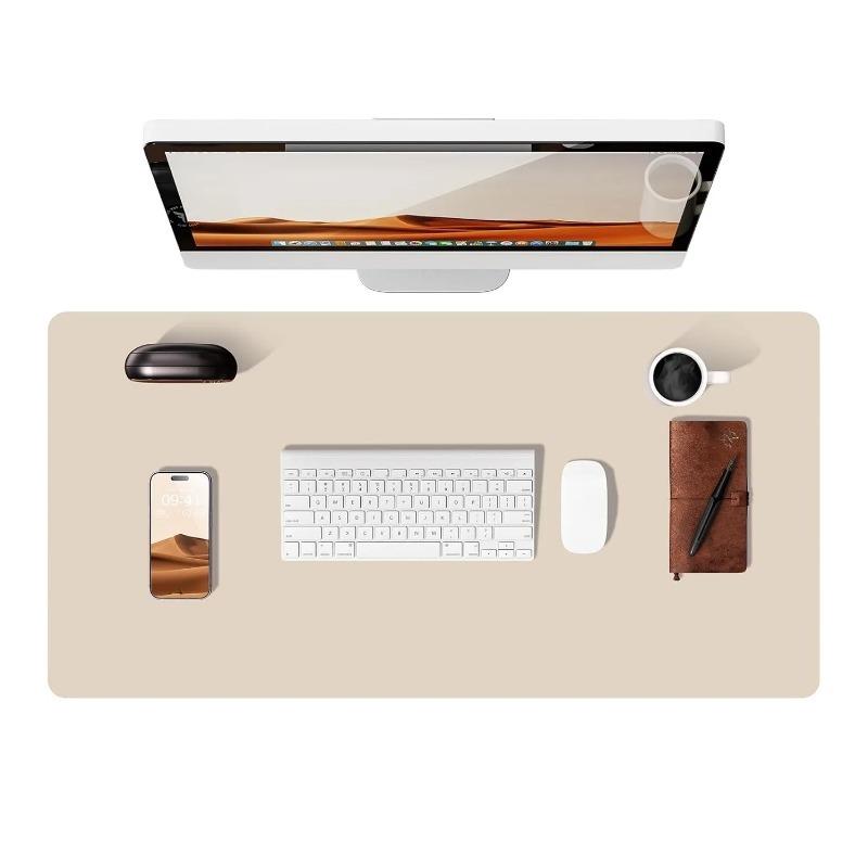 Solid Color Rubber Mouse Pad Office Gaming Desk Mat Non-Slip Laptop Computer Keyboard MicePad Mause Women Home Table Carpet