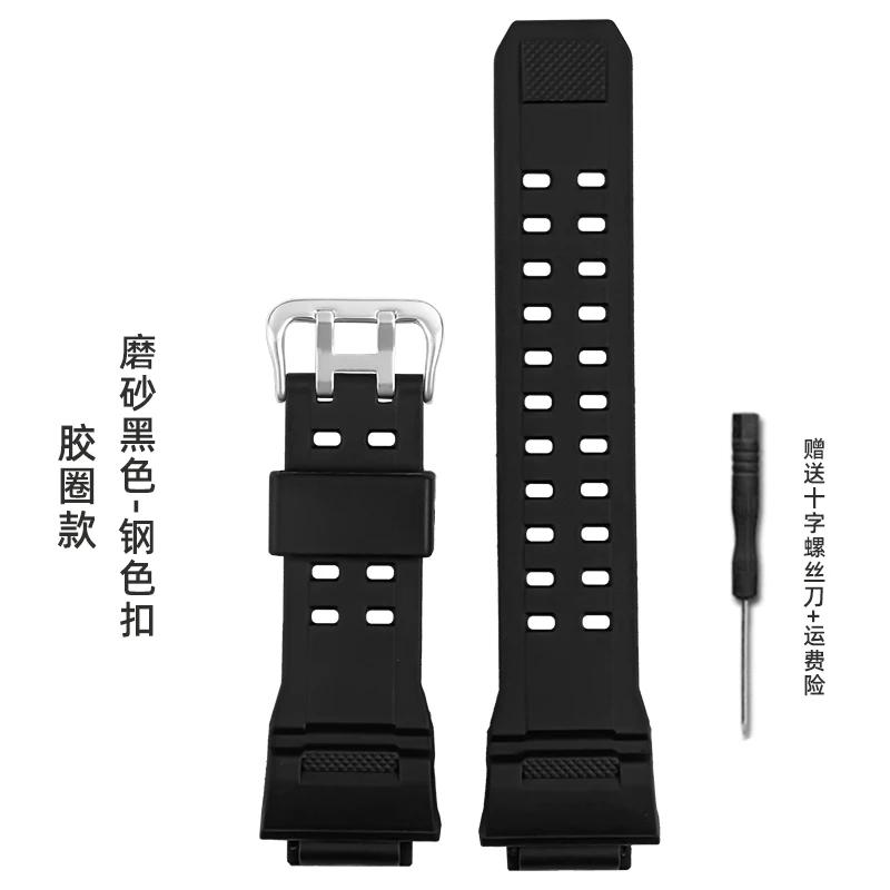 Silicone Rubber Watch Band For Casio G Shock GW9400 GW 9400 GW9200 Camouflage Color Strap Waterproof Men's Bracelet Accessories