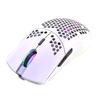 XYH80 Backlight Mouse Rechargeable Honeycomb Design RGB Lighting