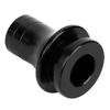 Universal Aluminum M12x1.25 Shift Boot Retainer Connector Adapter Manual Gear Shifter Black
