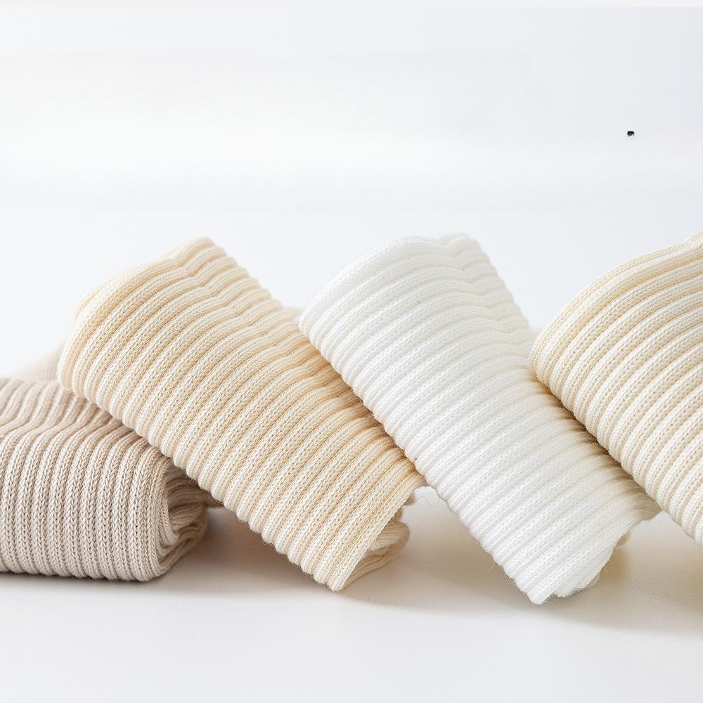 5 пар женских спортивных носков длиной до середины икры на весну и лето без косточек, антибактериальных, с защитой от запаха, впитывающих пот и дышащих