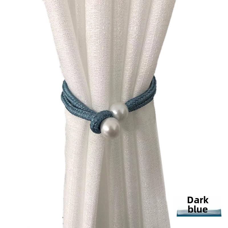 Креативная веревка для завязывания штор с жемчугом — роскошное украшение гостиной