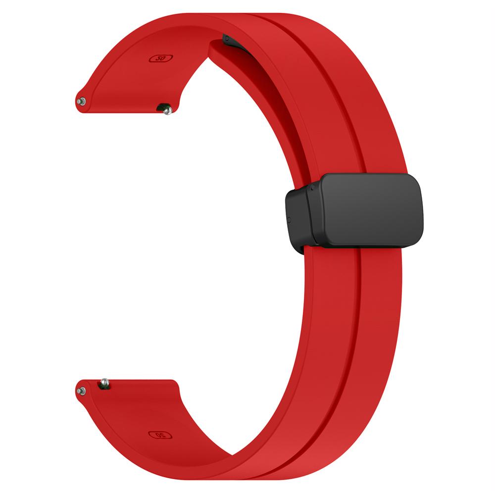20 мм 22 мм ремешки для часов для Amazfit GTS 4/3/2/2e/GTS2 Mini/GTR 4/Pro/helio Магнитная петля силиконовый браслет Amazfit bip 3 5 6 ремешок