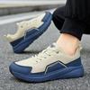 TUINANLE Men'S Wide Toe Walking Shoes Lightweight Non-Slip Walking Tennis Shoes Comfortable Barefoot Sneakers