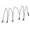 1 To 5 Way Daisy Chain Cable Universal Guitar Effect Pedal Power Supply Splitter Cable for DC Adapter