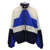 90s Old Sports Jacket S Blue X Navy X White Mesh Lining Men's Used
