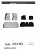 Tesla Model Y/3 Custom Double-Layer Gray Floor Mats Model 3 TPE Accessories