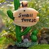 Moss Micro Landscape Resin Succulent Cactus  Ornaments